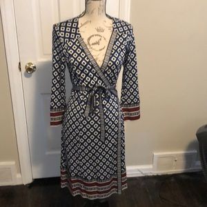 DVF Silk Wrap Dress
